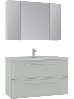 Orka Banyo Nuvola 100 cm Banyo Dolabı Takımı