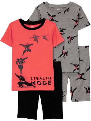 Carter's Erkek Çocuk Pijama Set 4'lü Paket