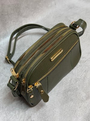 Beluna Bags Dört Bölmeli Iç Astarlı Ayarlanabilir Omuz Askılı Ön Cepli Fermuarlı Orta Boy Kadın Çanta