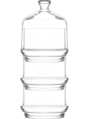 Lav Berry 3 Katlı Şekerlik 710 cc 4 Adet