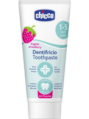 Chicco Diş Macunu 12M+ Çilekli 50 ml 2 Adet
