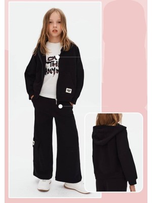 Nk Kids Kız Eşofman Takım 2 Li 25KNK19302