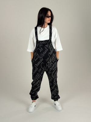 Cocopelli El Yazılı Salopet Kadın Jogger