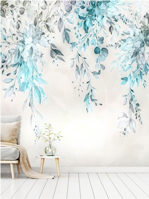 Dreamwall Doğa,manzara Ağaç Yeşil Renkli Yapraklar Orman Desenli Duvar Kağıdı/kumaşı