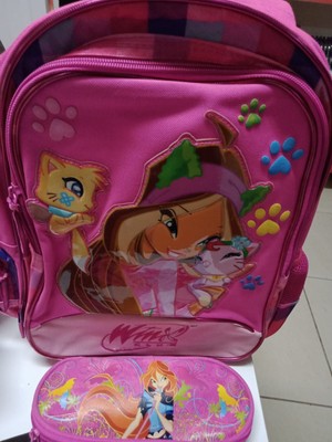 Yaygan Wınx Club 63332 Pembe Okul Çantası+Kalemlik