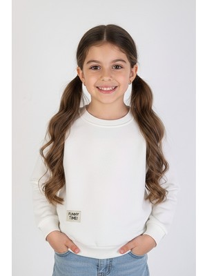 Kinderos Bisiklet Yaka Kalın Çocuk Sweatshirt - 26K 1626