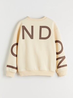 Lc Waikiki Yeni Sezon Bisiklet Yaka Kız Çocuk Sweatshirt