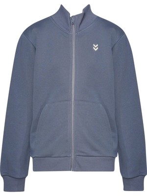 Hummel Pamuklu Regular Fit Dik Yaka Fermuarlı Sweat Unisex Çocuk Sweat 922380