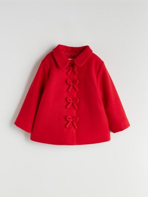 Lc Waikiki Yeni Sezon Basic Kız Çocuk Kaşe Kaban