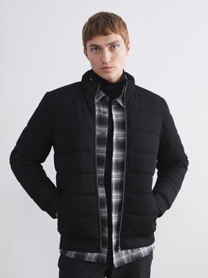 Lc Waikiki Yeni Sezon Slim Fit Dik Yaka Erkek Mont