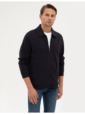 Pierre Cardin Erkek Lacivert Regular Fit Örme Hırka 50313924-VR033