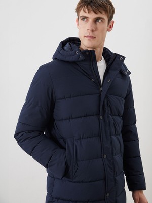 Lc Waikiki Yeni Sezon Standart Kalıp Kapüşonlu Erkek Parka