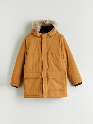 Lc Waikiki Yeni Sezon Kapüşonlu Erkek Çocuk Mont