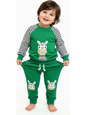 MiaBaby Figür Baskılı 2 Li Takım