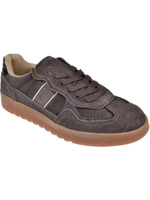 Lufian Erkek Spor Ayakkabı Sneaker Luf-Alex   Kahve Süet