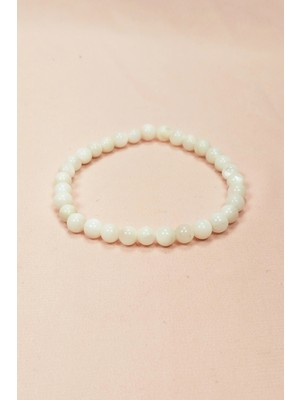 Venüs Shopping Sedef Doğal Taş Bileklik Kutulu