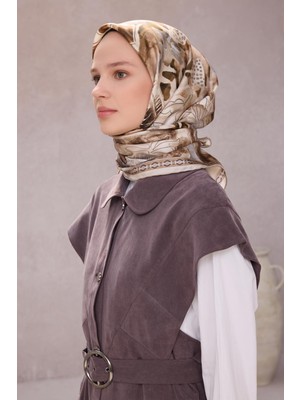 Belli % 100 Twill Ipek Eşarp 4216D 84