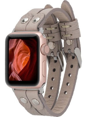 Bouletta Apple Watch Uyumlu Deri Kordon Ely Double Tour St Erc3
