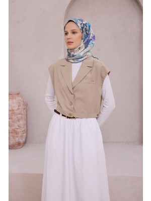 Belli % 100 Twill Ipek Eşarp 4220D 56