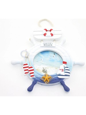 Venüs Shopping Ahşap Marin Dümenli Çerçeve Model 3