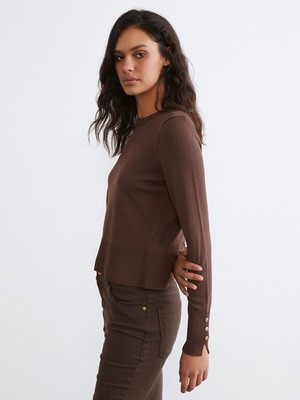 Lc Waikiki Yeni Sezon Bisiklet Yaka Kadın Triko Kazak