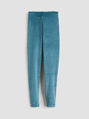 Lc Waikiki Yeni Sezon Beli Lastikli Kadife Kız Çocuk Tayt