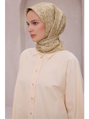 Belli % 100 Twill Ipek Eşarp 4215D 03