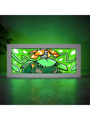 Jade Produck Doğanın Gücü Venusaur LED Işık Kutusu