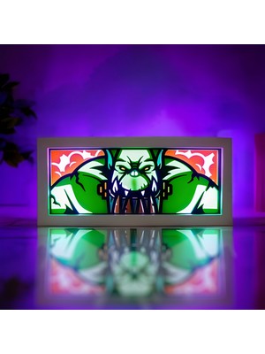 Jade Produck Ork Savaşçısı LED Işık Kutusu 💚⚔️