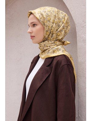 Belli % 100 Twill Ipek Eşarp 4212D 81