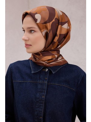 Belli % 100 Twill Ipek Eşarp 4213D 87