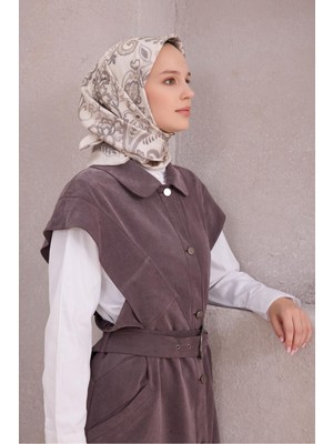 Belli % 100 Twill Ipek Eşarp 4207D 86