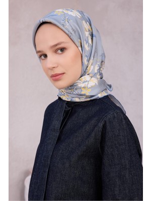 Belli % 100 Twill Ipek Eşarp 4210D 52