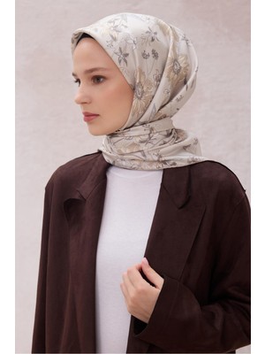 Belli % 100 Twill Ipek Eşarp 4210D 82