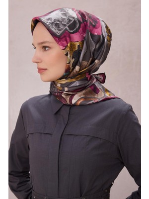 Belli % 100 Twill Ipek Eşarp 4216D 86