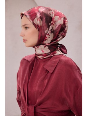 Belli % 100 Twill Ipek Eşarp 4217D 86