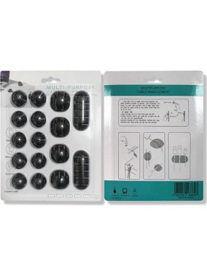 Kablo Düzenleyici Set 16 Parça