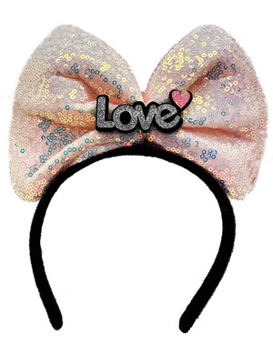 LED Işıklı Love Taç