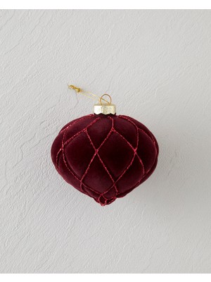 English Home Bailey Yılbaşı Ağaç Süsü 10x10x10 cm Kırmızı