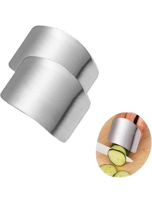 Norino 2li Metal Parmak Koruyucu Hızlı ve Güvenli Kesme Paslanmaz Çelik Koruyucu Aparat
