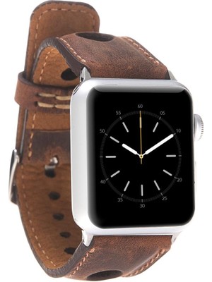 Bouletta Apple Watch Uyumlu Deri Kordon 42-44-45MM Ark G2