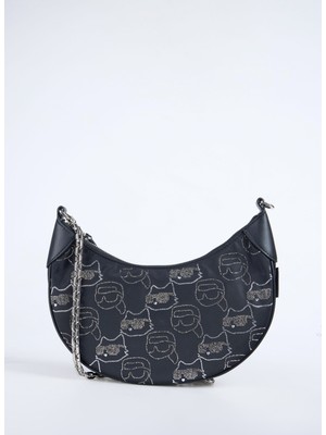 Karl Lagerfeld Siyah Kadın Omuz Çantası A4W302532FD