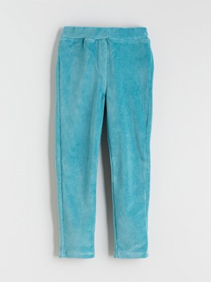 Lc Waikiki Yeni Sezon Beli Lastikli Basic Kız Çocuk Kadife Tayt