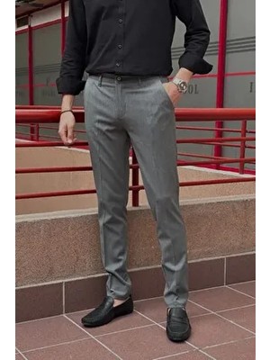 İnpool Erkek, Standart-fit, A Kalite, Old Money, Kumaş Pantolon 269