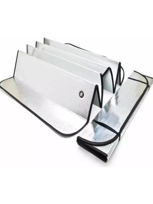Mikasso Oto Güneşlik - 130*60CM - Tüm Araçlara Uyumlu Tr
