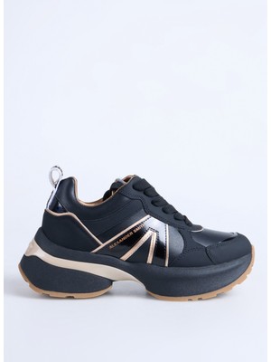 Alexander Smith Siyah Kadın Sneaker Vıctorıa Woman