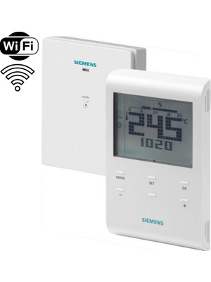 Sıemens Termostat Oda Dijital Set   RDE100.1RFS