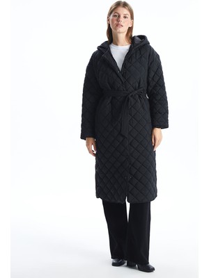 Lc Waikiki Yeni Sezon Kapüşonlu Kapitone Oversize Kadın Şişme Mont