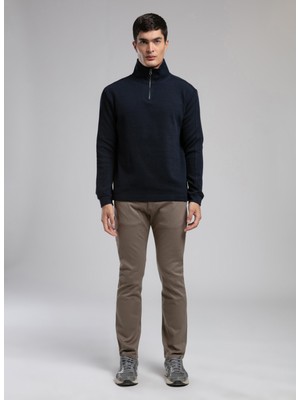 Lee Cooper Harry Normal Bel Düz Kesim Düz Paça Bej Erkek Pantolon