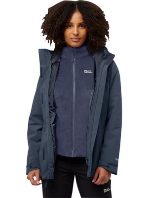 Jack Wolfskin Rotwand 3ın1 Kadın Outdoor Mont A60333